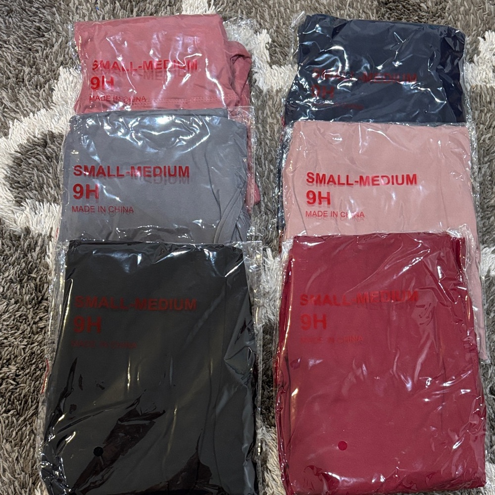 Amazon Women's Leggings - Black, Gray, Pink, Navy